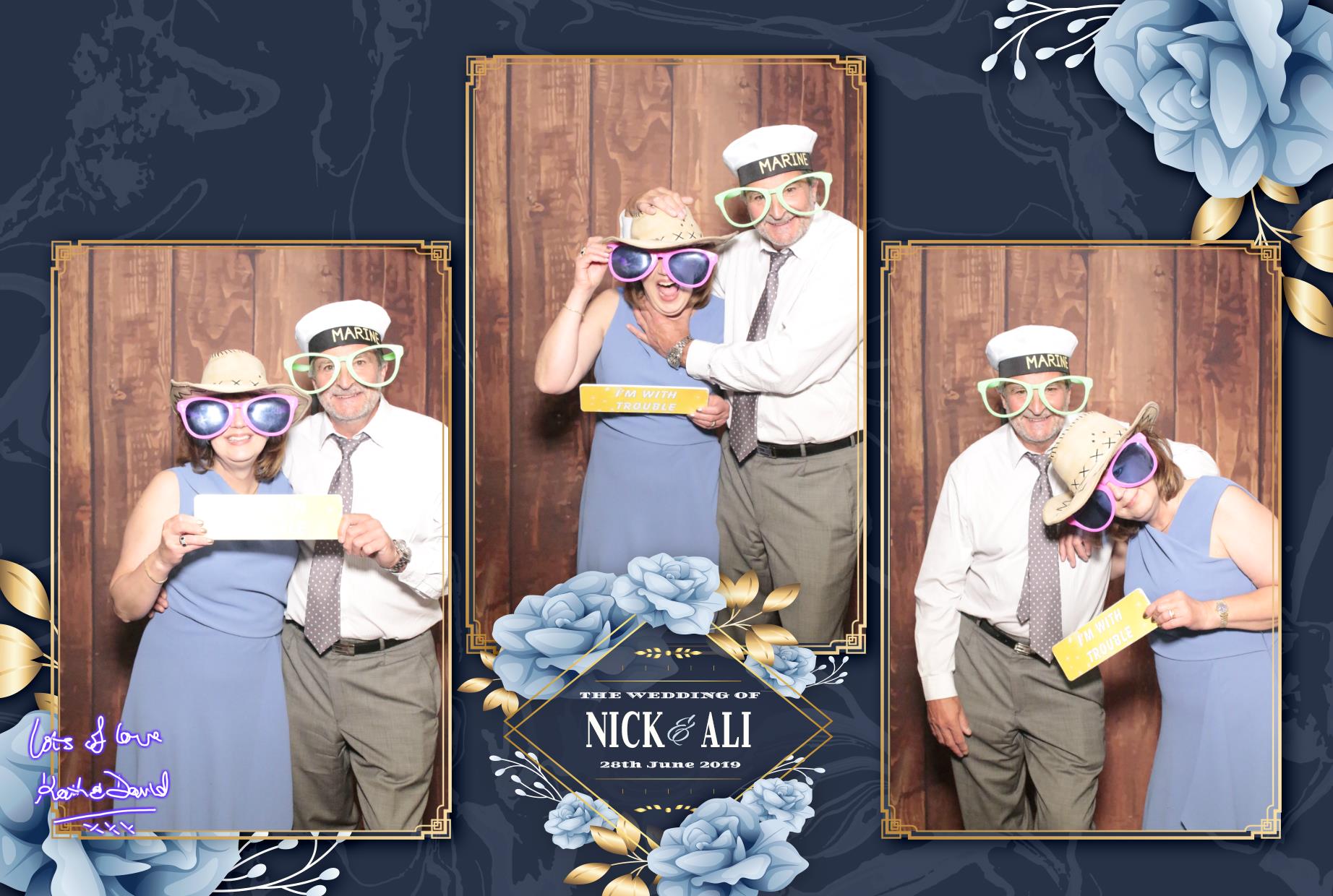Nick & Ali's Wedding | View more photos from the event at gallery.myphotoboothexperience.co.uk/u/MyPhotoBoothExperienceLtd/Nick-Alis-Wedding